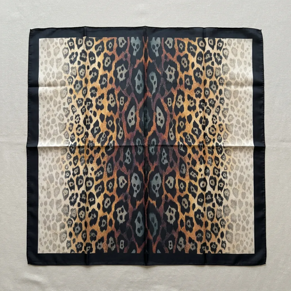 Sareva Leopar Desenli Fular
